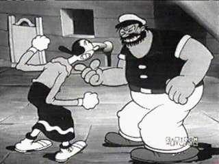 Bluto _and_ Popeye-Blow Me Down